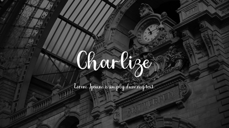 Charlize Font