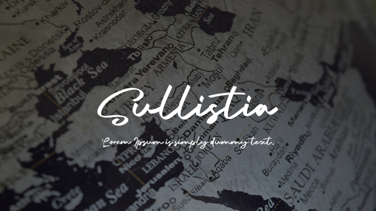 Sullistia Font