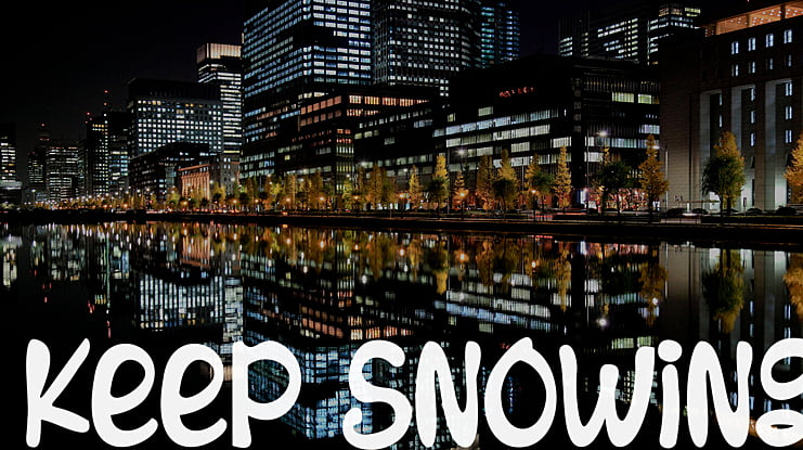 Keep Snowing Font
