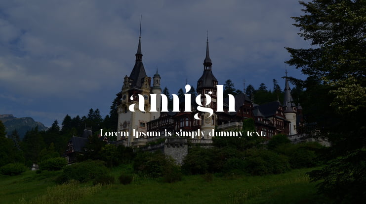 amigh Font