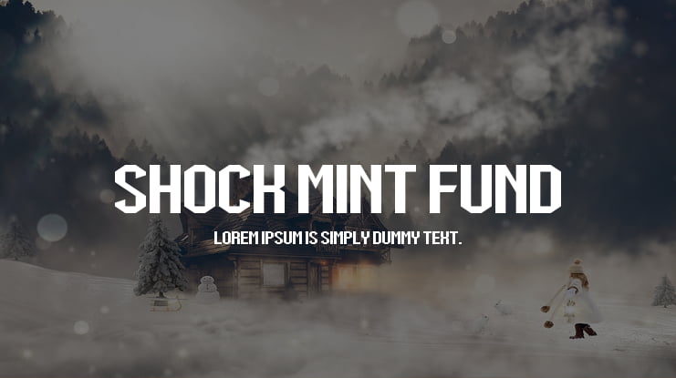 Shock Mint Fund Font