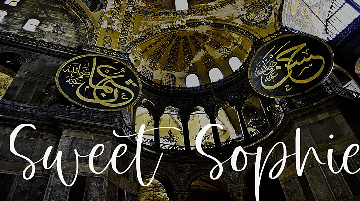 Sweet Sophie Font