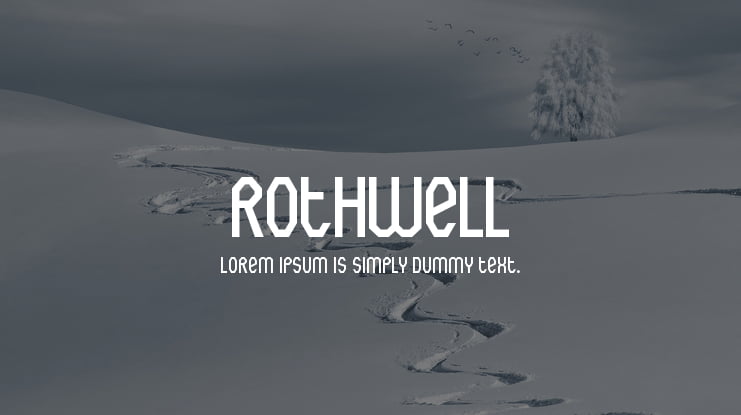 Rothwell Font Family