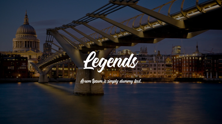 Legends Font