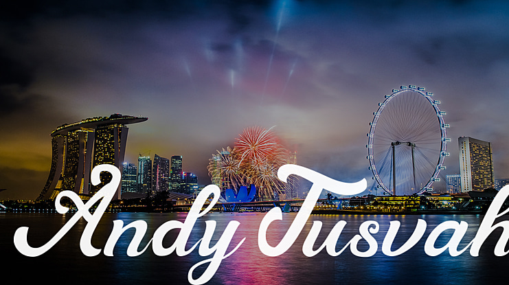 Andy Tusvah Font