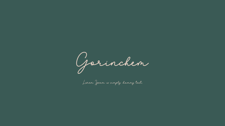 Gorinchem Font
