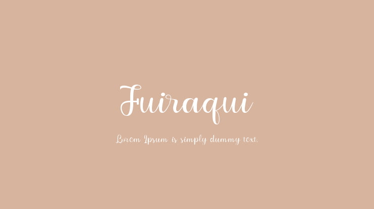 Fuiraqui Font