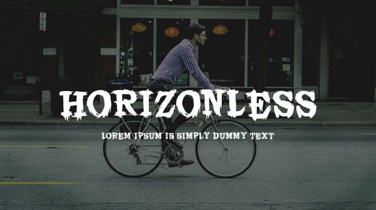 HORIZONLESS Font
