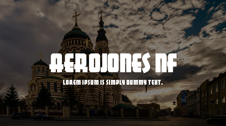Aerojones NF Font
