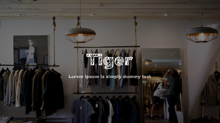 Tiger Font