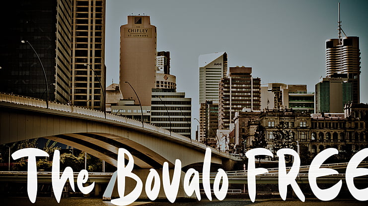 The Bovalo FREE Font