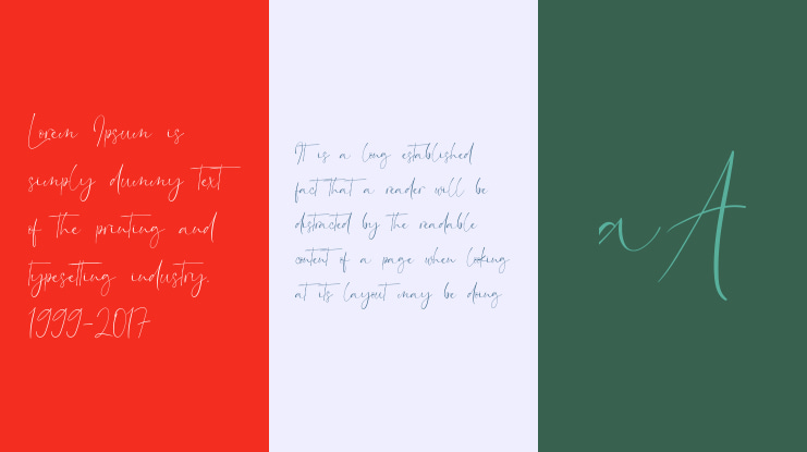 London Signature Font Family