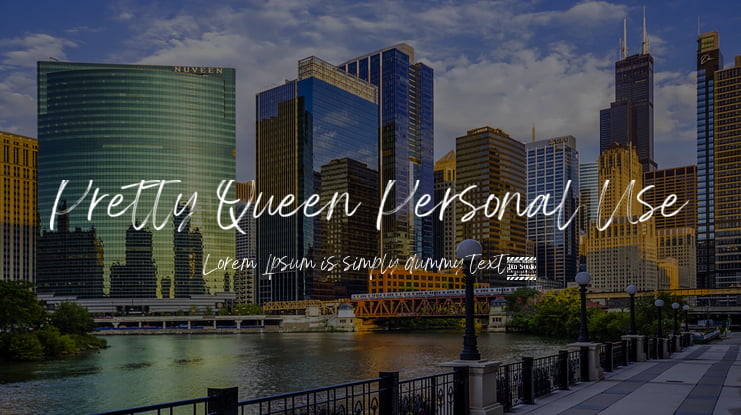 Pretty Queen Personal Use Font