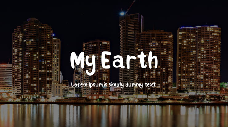 My Earth Font