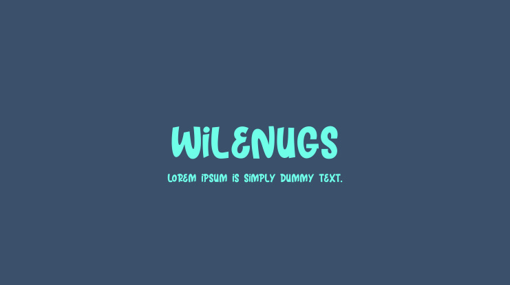 WILENUGS Font