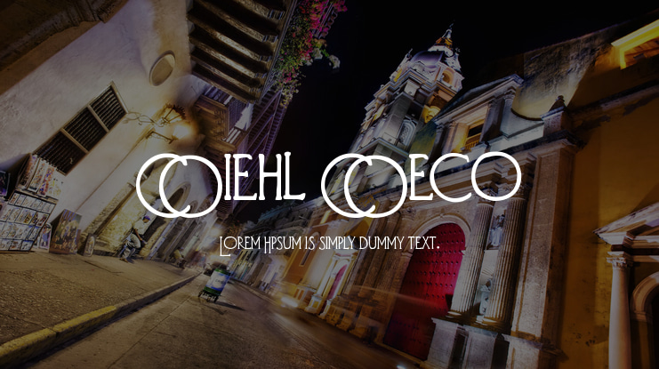 Diehl Deco Font Family