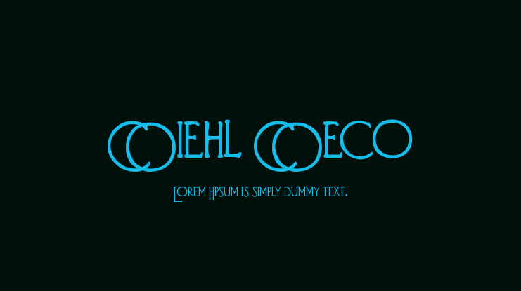 Diehl Deco Font Family