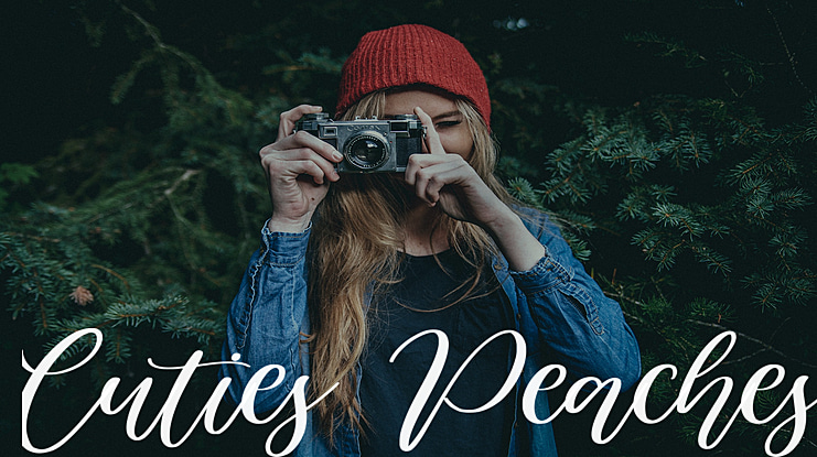 Cuties Peaches Font