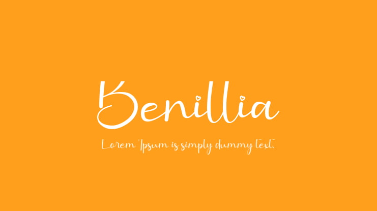 Benillia Font