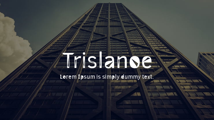 Trislanoe Font