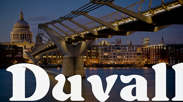 Duvall Font Family