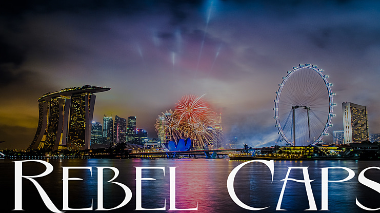 Rebel Caps Font Family