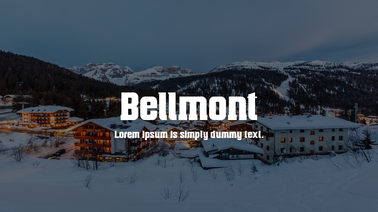Bellmont Font