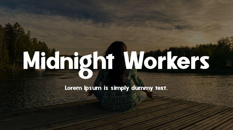 Midnight Workers Font
