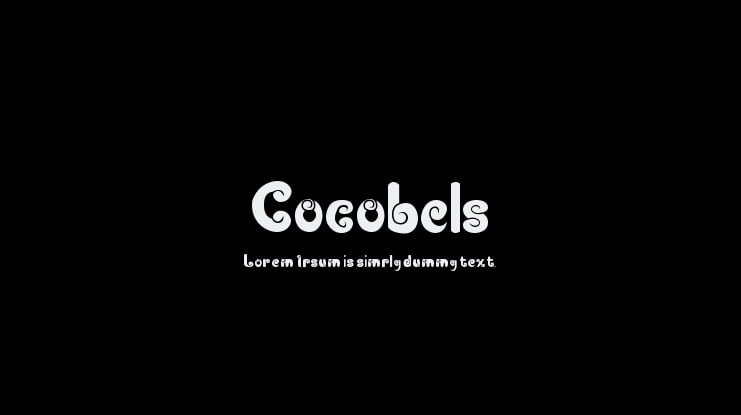 Cocobels Font