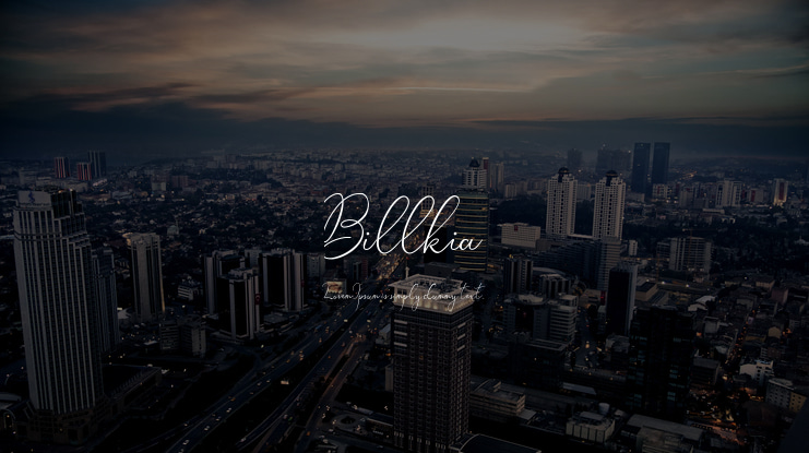 Billkia Font