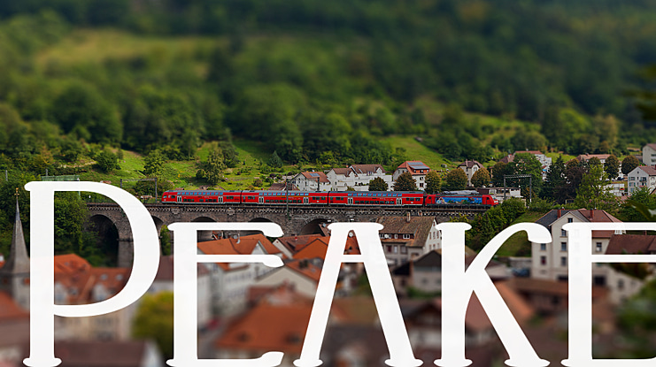 Peake Font Family