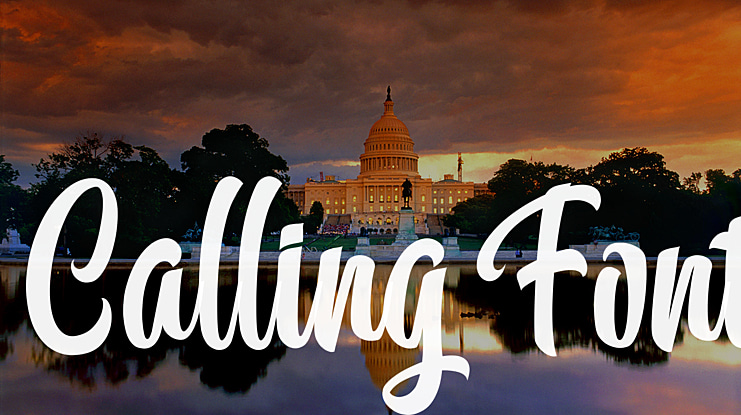 Calling Font