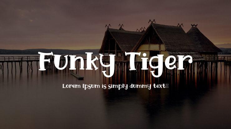 Funky Tiger Font