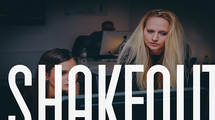 Shakeout Font