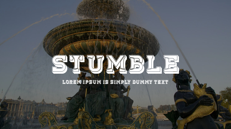 Stumble Font