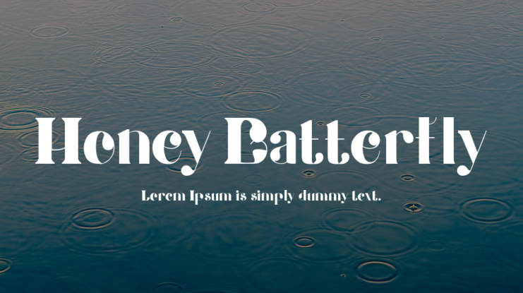 Honey Batterfly Font