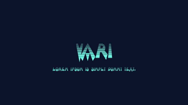 Vari Font