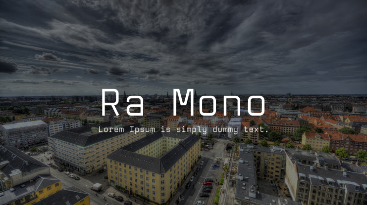 Ra Mono Font