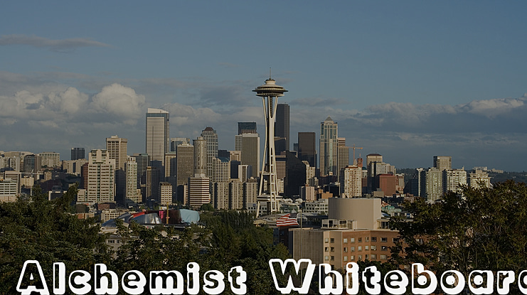 Alchemist Whiteboard Font