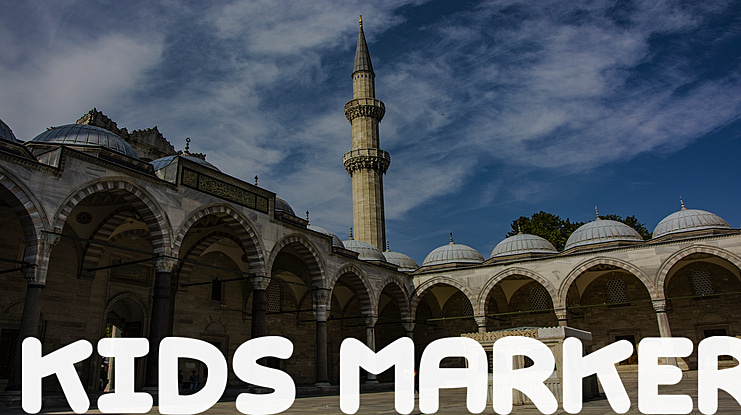 Kids Marker Font Family