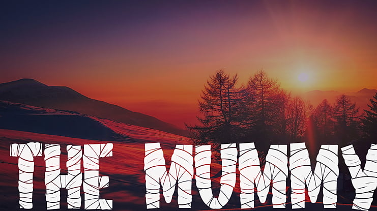 The Mummy Font