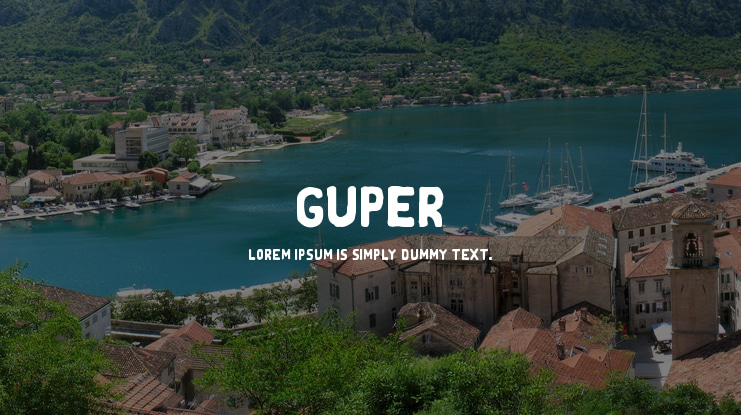 Guper Font