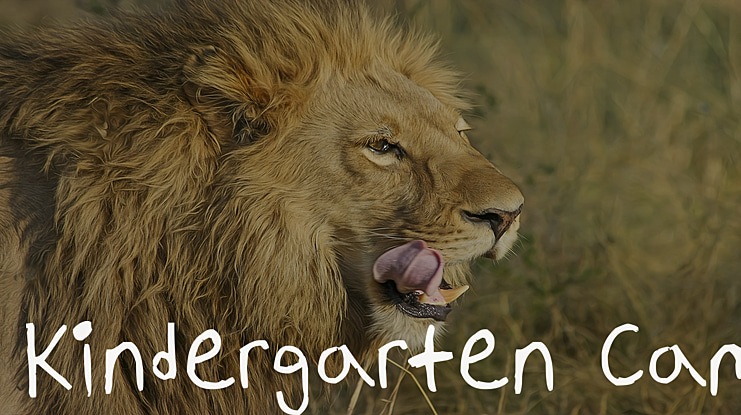 Kindergarten Cam Font