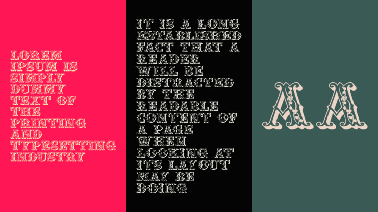 JF Fair Faces Font Family