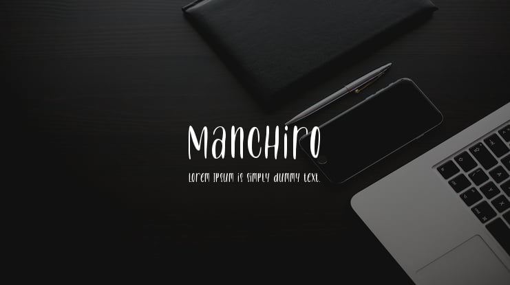 Manchiro Font
