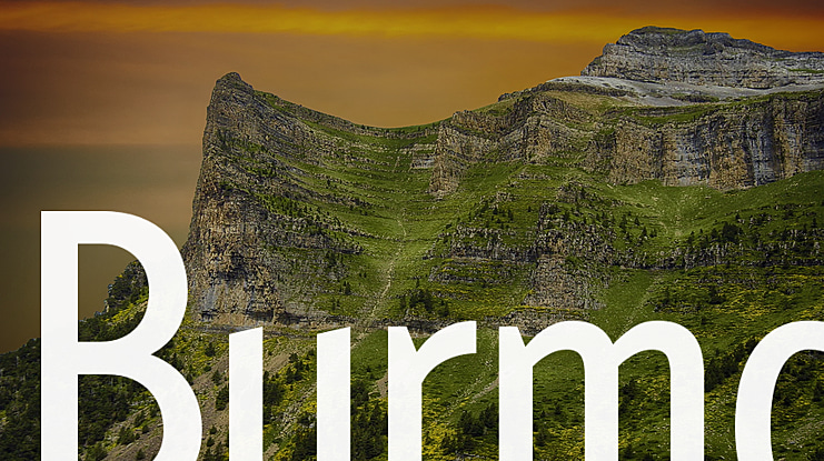 Burma Font Family