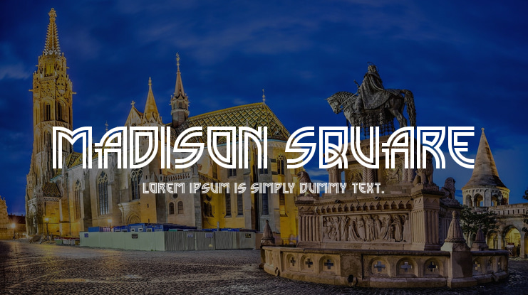Madison Square Font