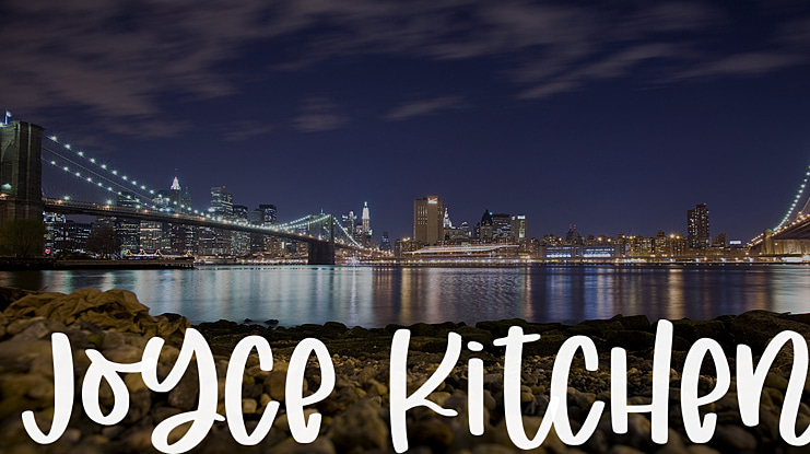 Joyce Kitchen Font