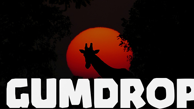 GUMDROP Font