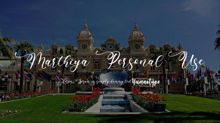 Marthiya Personal Use Font